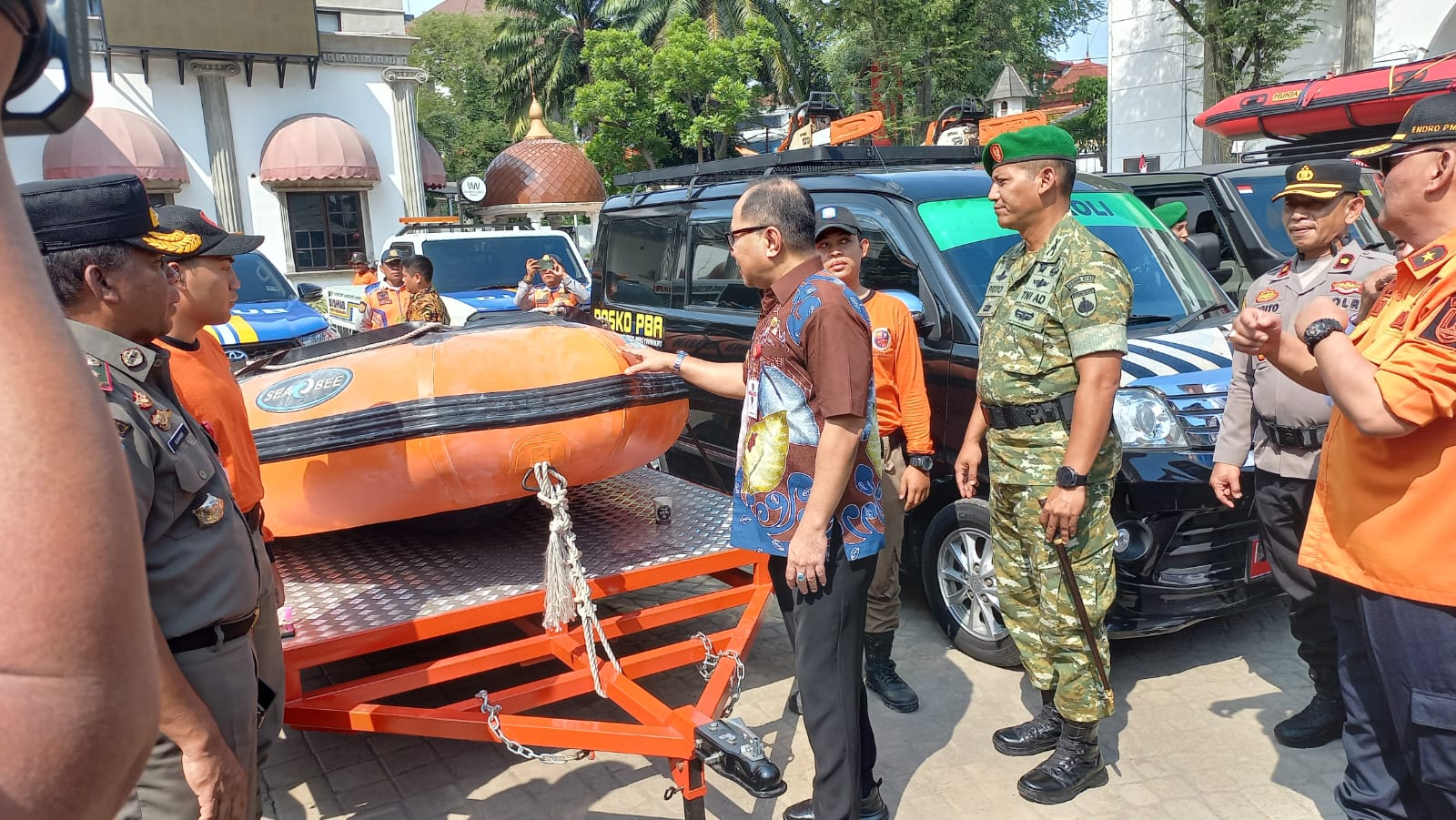 Apel Siaga Pengarahan Kamtibmas dan Siaga Bencana 2025