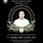 Turut Berduka Cita Suami dari Walikota Semarang Djoko Riyanto