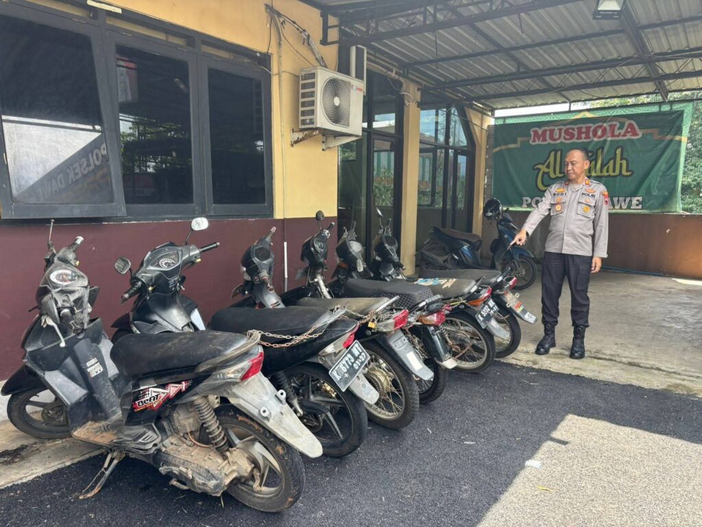 Residivis Curanmor di Kudus Diringkus, Polisi Sita Lima Motor Hasil Kejahatan